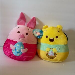Disney Plush Piglet and Pooh Set - squishmallows